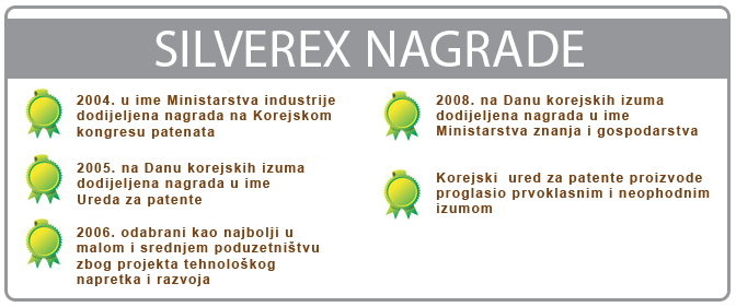 Sprej silverex medalje i priznanja Medalje